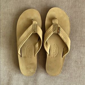 NEW Rainbow Luxury Leather Sandals | 1" Strap